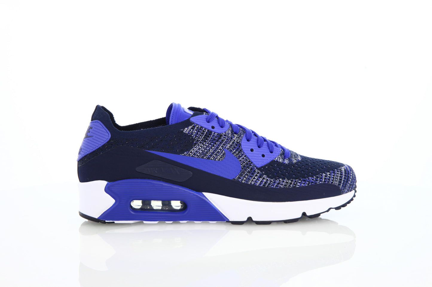 Exclusive Nike Air Max 90 Ultra 2.0 Flyknit "Paramount Blue" — 3.5 — Front View