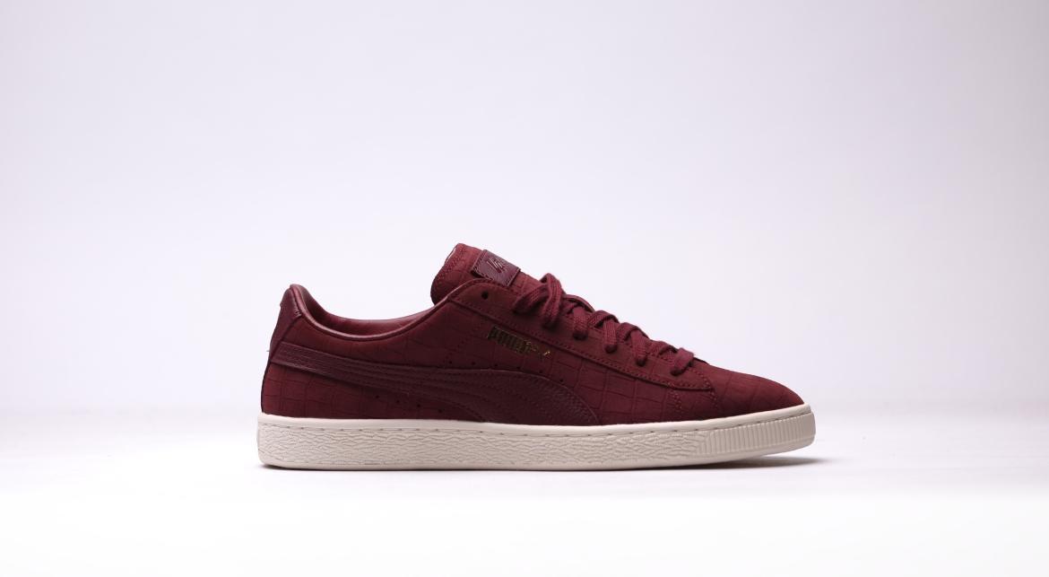 Exclusive Puma x Vashtie States "Burgundy" — 4 — Front View