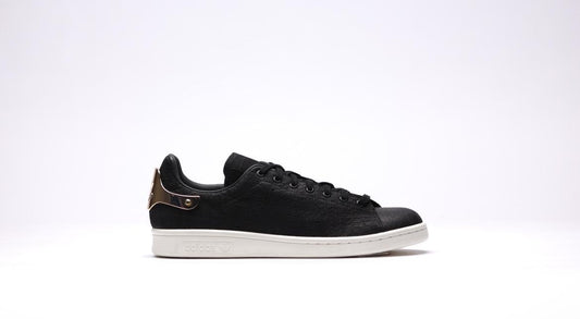 Exclusive adidas Originals Stan Smith Metal W "Golden Heel" — 3 — Front View
