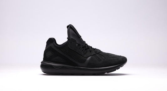 Exclusive adidas Originals Tubular Runner "Blackout" — 3.5 — Front View
