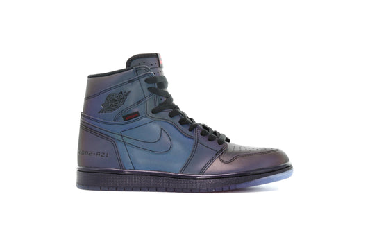 Exclusive Air Jordan 1 High Zoom Fearless "Black" — 3.5 — Front View