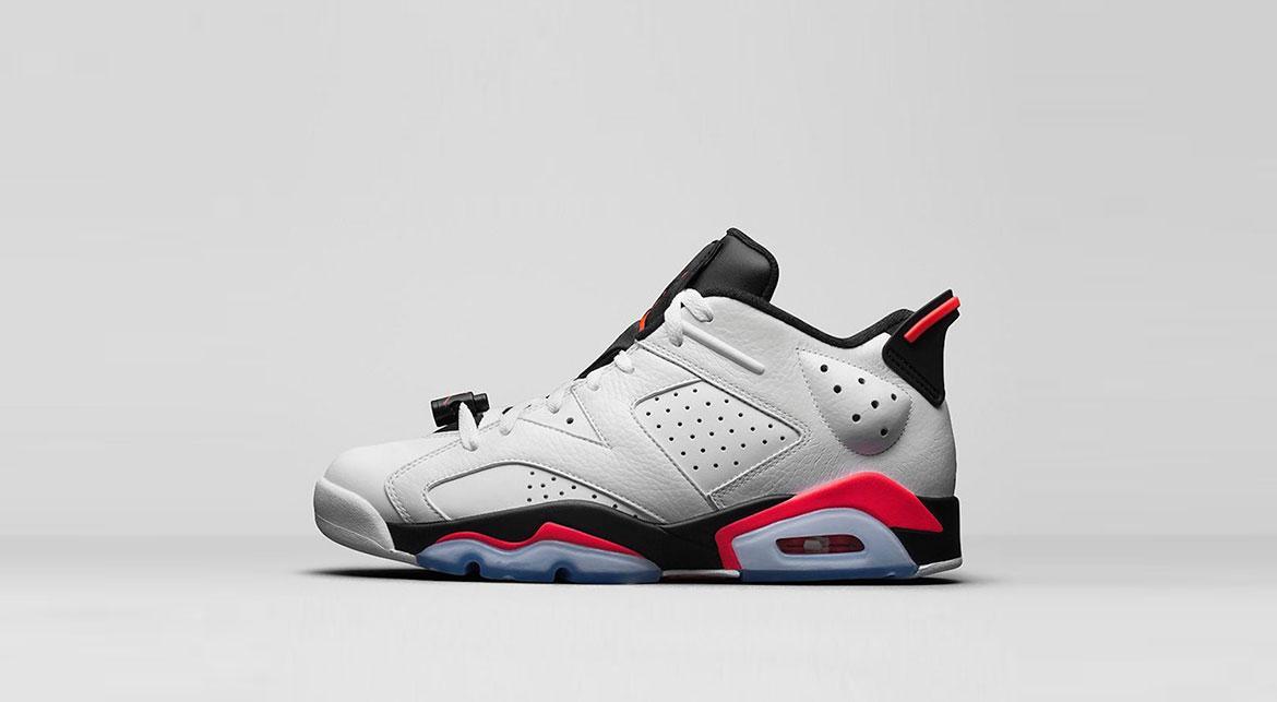 Exclusive Air Jordan 6 Retro Low BG "Infrared 23" — 3.5Y — Front View