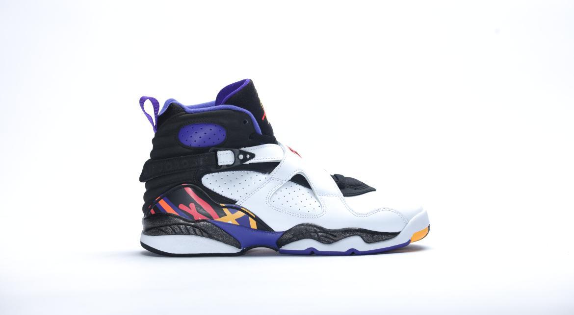 Exclusive Air Jordan 8 Retro BG Three-Peat — 3.5Y — Front View