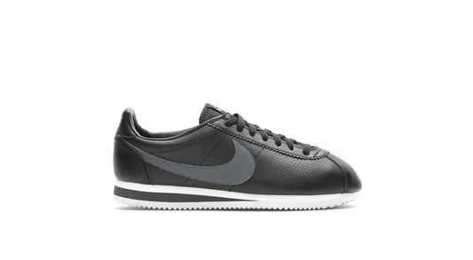 Exclusive Nike Classic Cortez Leather "Black" — 3.5 — Front View