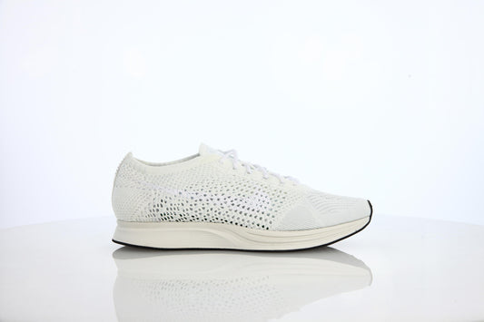 Exclusive Nike Flyknit Racer "White" — 3.5 — Front View