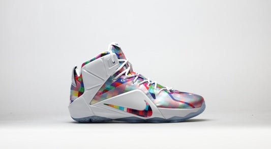 Exclusive Nike Lebron XII Ext "Prism" — 3.5 — Front View
