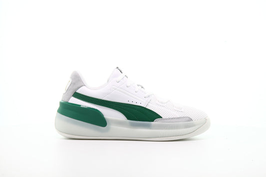 Exclusive Puma Clyde Hardwood "Power Green" — 4 — Front View