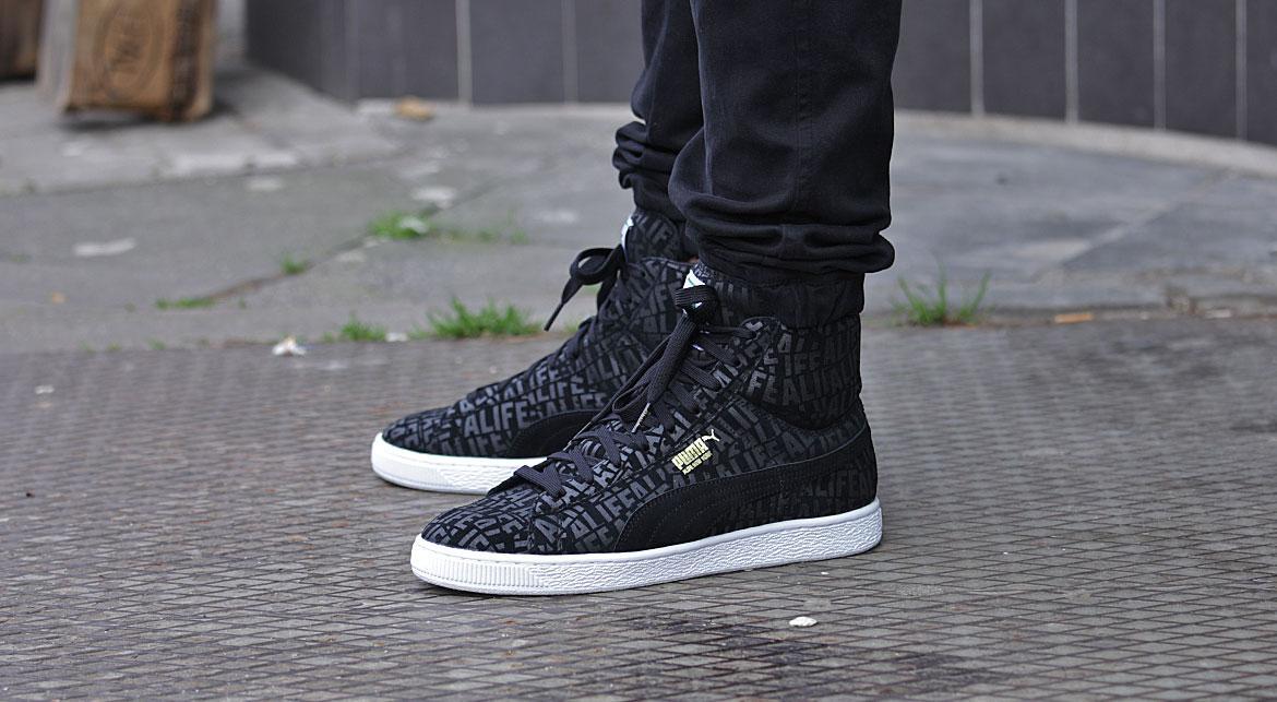 Exclusive Puma x ALIFE X Stuck Up Suede Mid — 4 — Front View