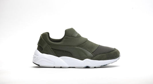 Exclusive Puma x Stampd Trinomic Sock NM "Forest Night" — 4 — Front View